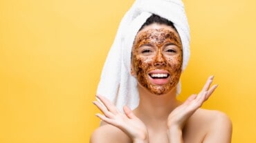 coffee face mask