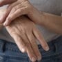 An aged woman's hands