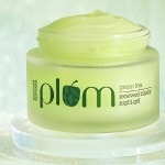 plum green tea night gel