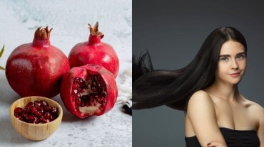 Pomegranate for hair