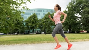 Women doing brisk walking