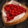 A basket of tomatoes