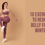 10 exercises to reduce belly fat in winter